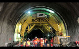 Полагане на вторична облицовка в тунел „Железница“ на АМ „Струма“ - 27.12.2020 г.