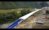 Заключителен етап от изграждането на платното за София на виадукта при тунел „Железница“ на АМ „Струма“ - 14.10.2020